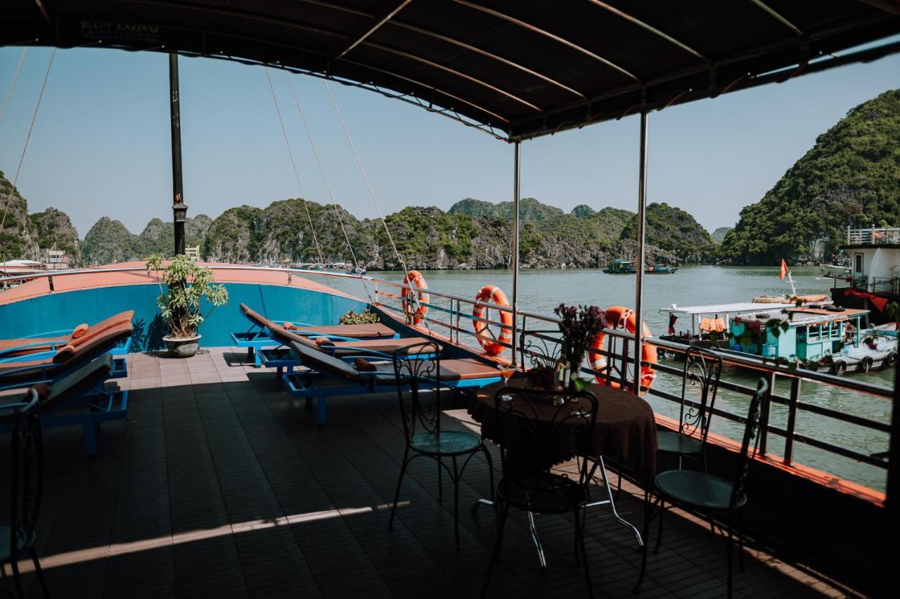 Отель Cat Ba Bay Cruises Dong Khe Sau Экстерьер фото