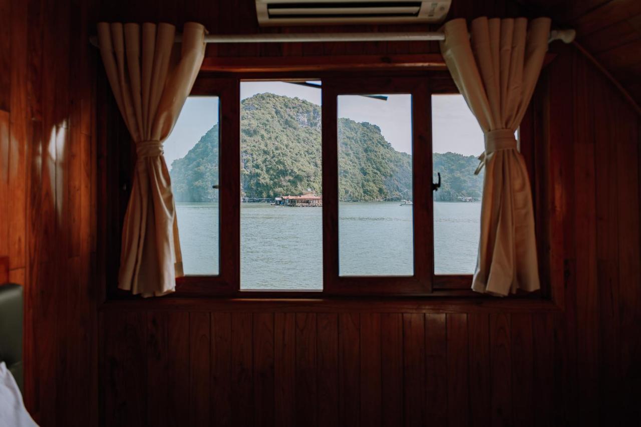 Отель Cat Ba Bay Cruises Dong Khe Sau Экстерьер фото