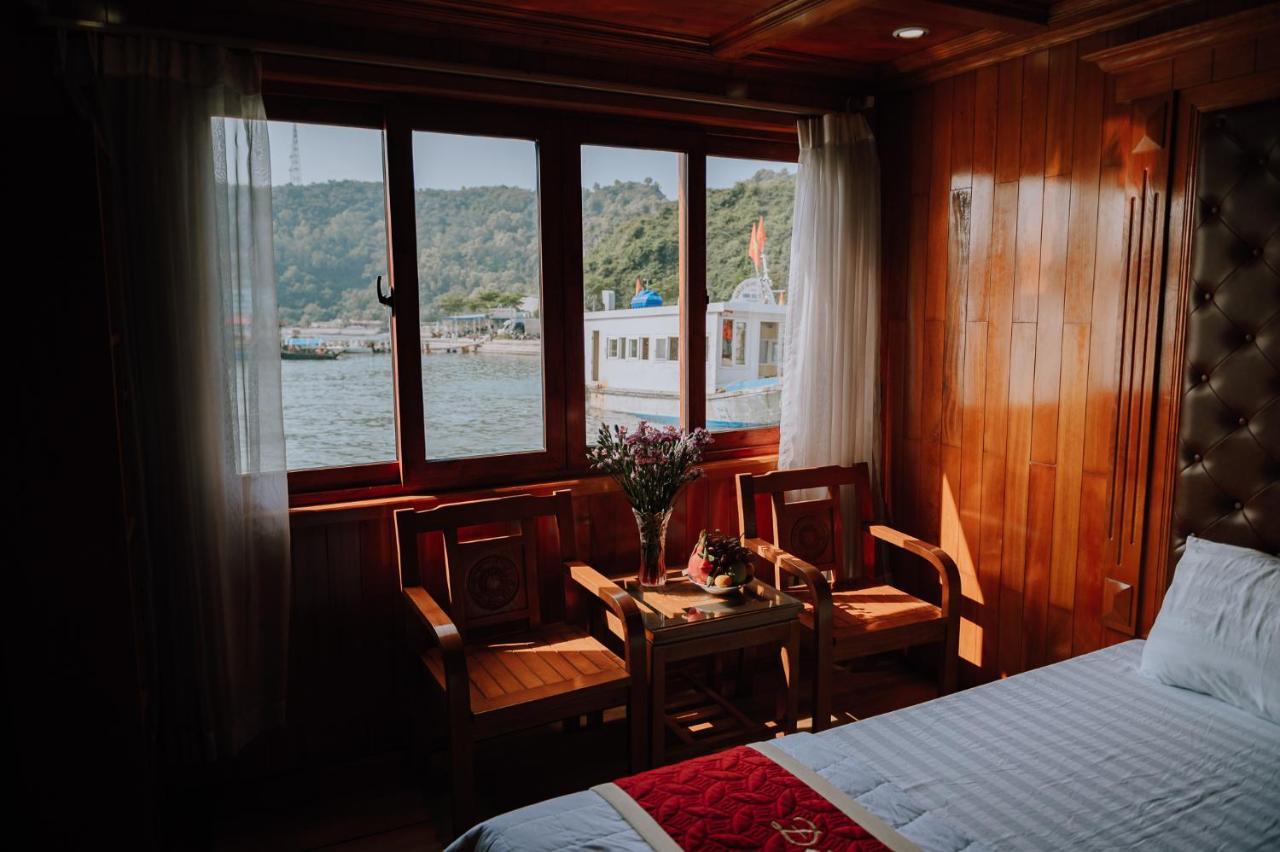 Отель Cat Ba Bay Cruises Dong Khe Sau Экстерьер фото