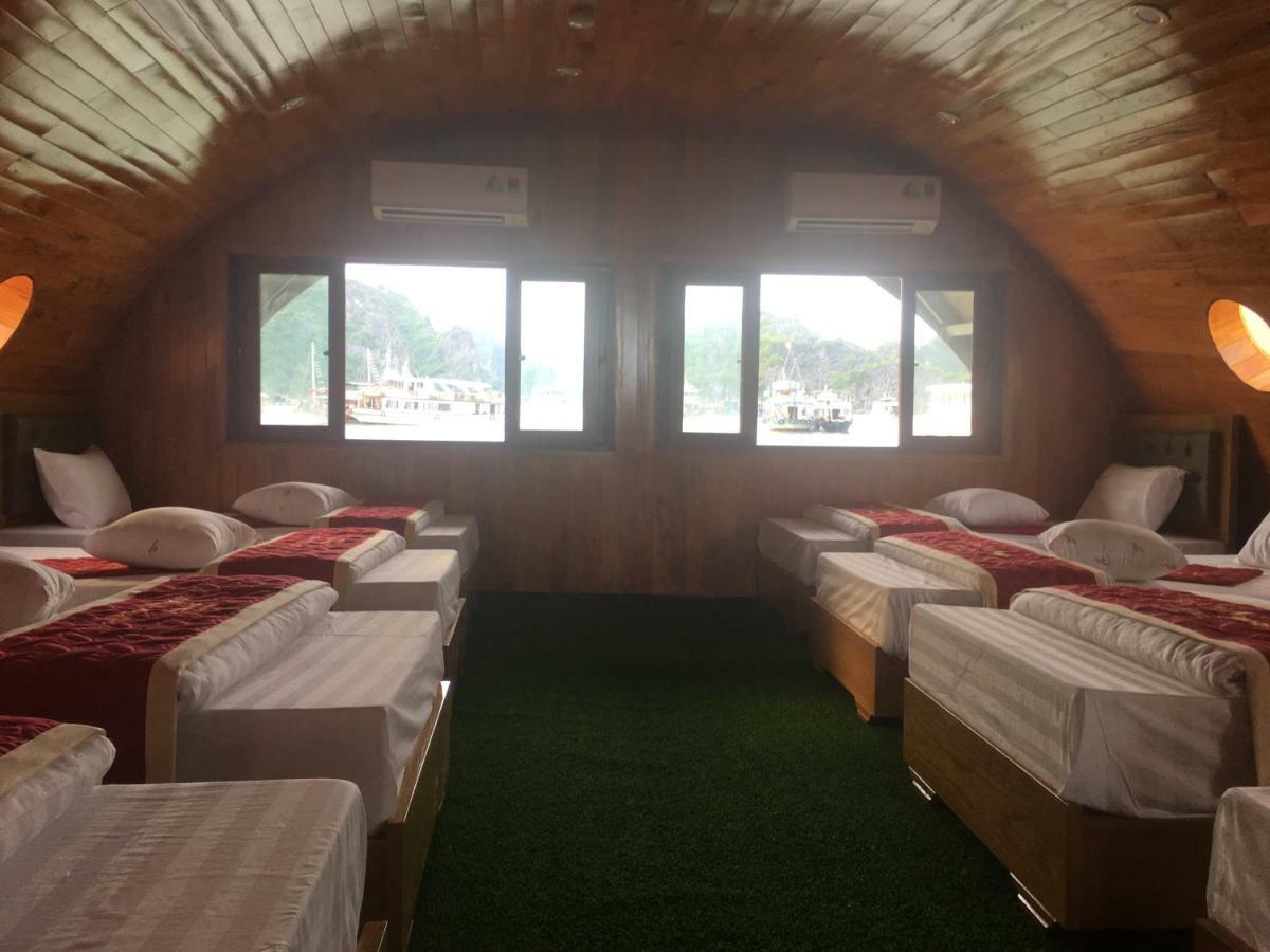 Отель Cat Ba Bay Cruises Dong Khe Sau Экстерьер фото